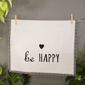 pano de prato premium be happy