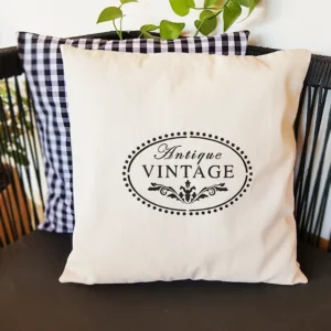 capa de almofada 45x45 vintage